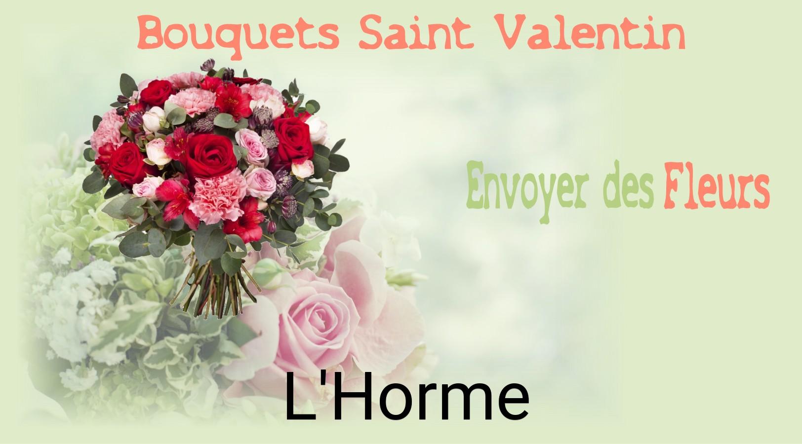 Roses de Saint-Valentin livrées à L'Horme